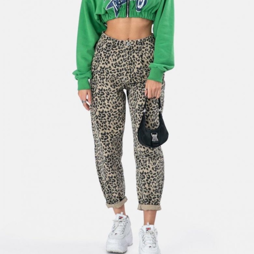 Cheetah Print Jeans